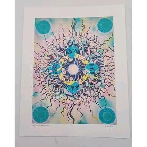 2025 Gwyllm Llwydd  signed Blotter Art‎ Print "Bohdisattava #109"